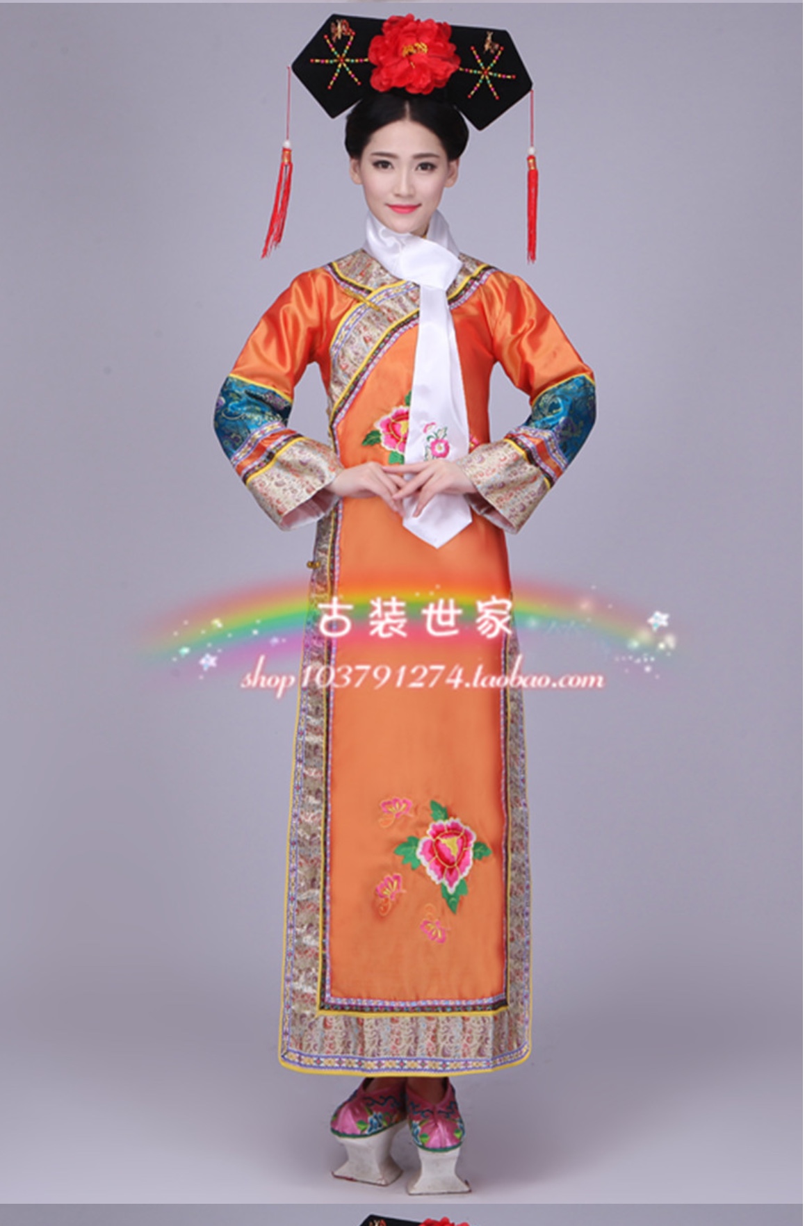 ชุดองค์หญิงกำมะลอ รหัส N110 สินค้าพร้อมส่ง