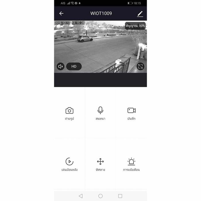 กล้องวงจรปิดไร้สาย รุ่น WIOT1009 Mini SpeedDome 2.0 MP APP #WATASHI IOT กล้องวงจรปิด ดีไซน์ ทรง โดม