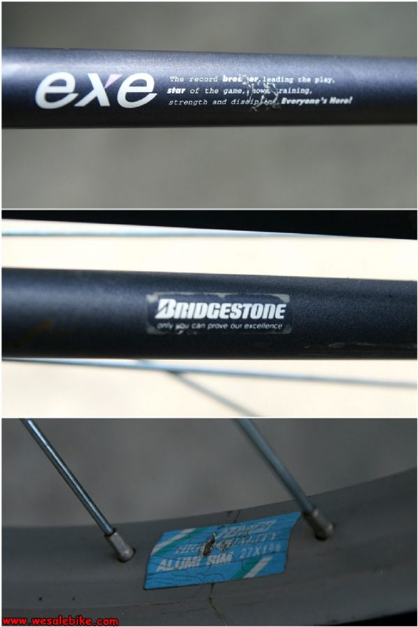 จักรยานแม่บ้าน Bridgestone ล้อ27นิ้ว เกียร์ดุม 3เกียร์ บังโคลนแสตนเลส ดุมหน้าไฟ