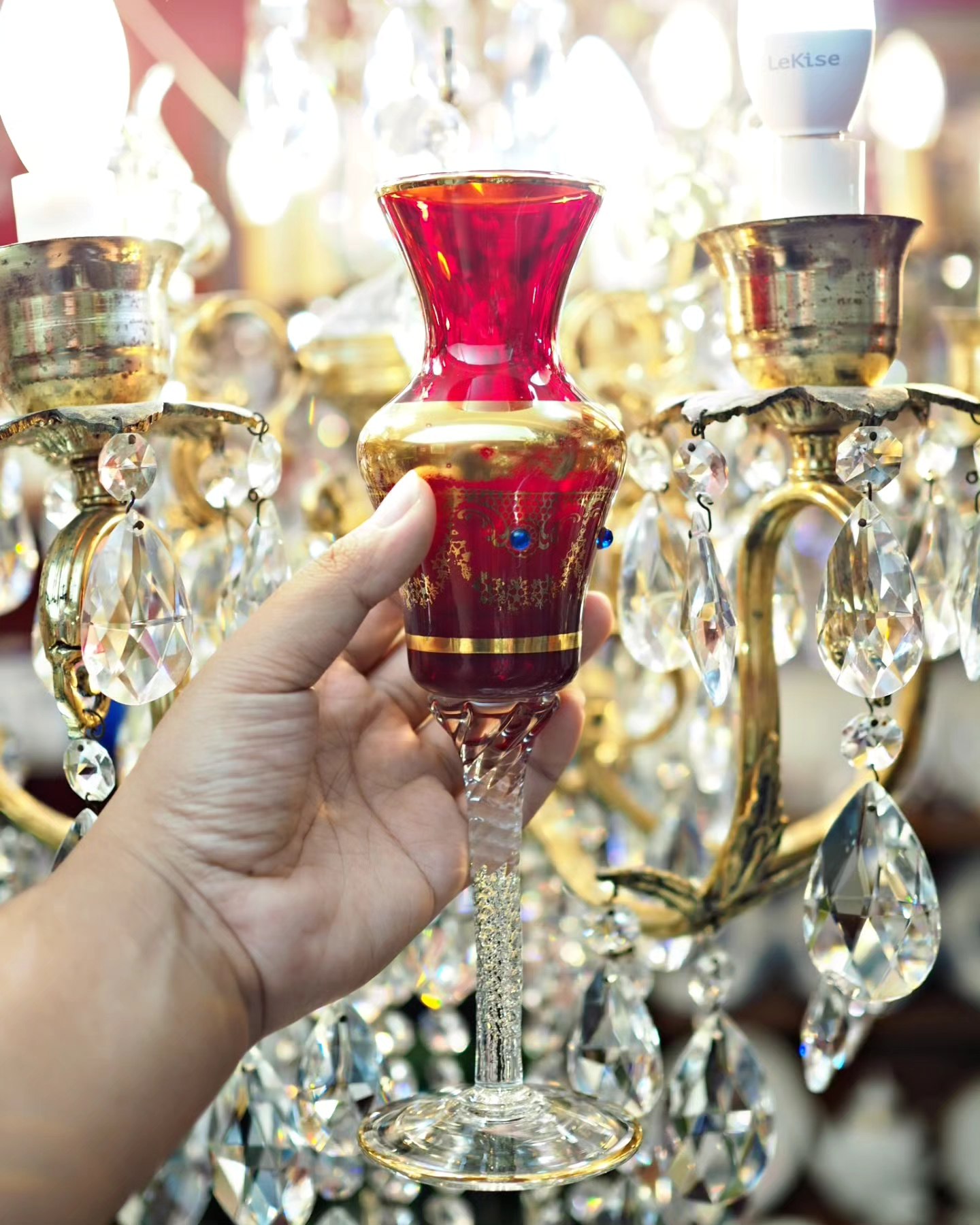 Antique Red Bohemain