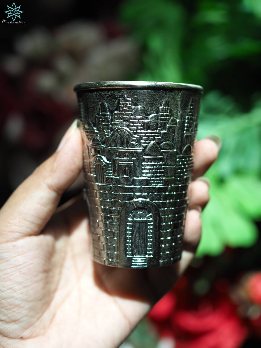 set น้ำพุไวน์เก่าเคลือบนิกเกิล (NICKEL COATED WINE FOUNTAIN)