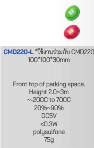 CMD220-L LED Parking space status light