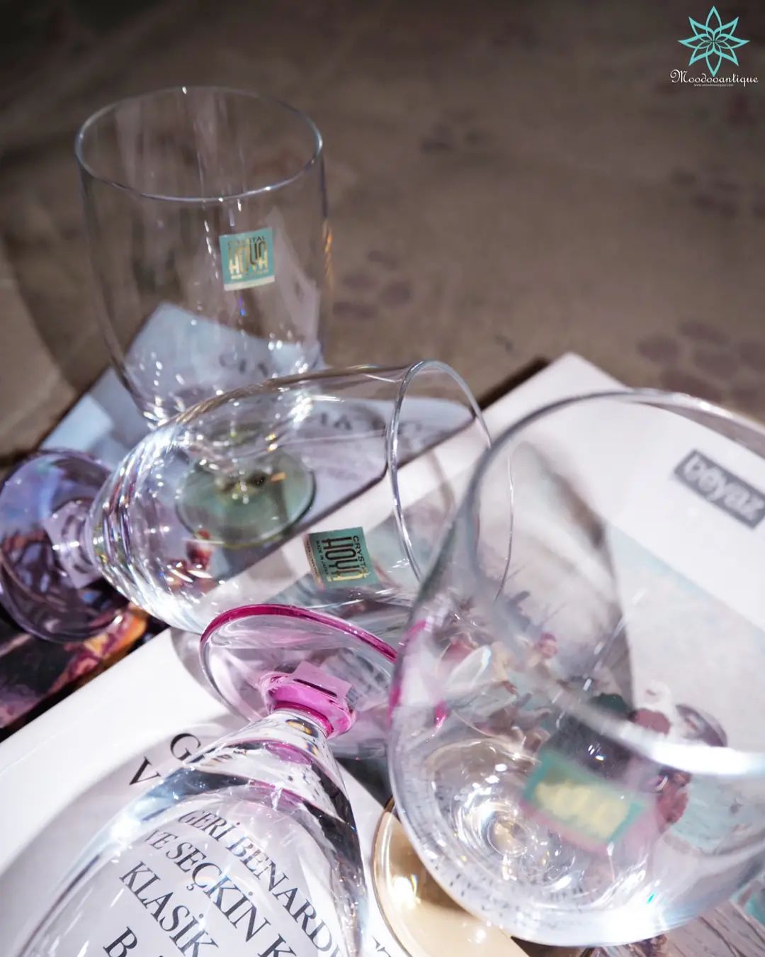 แก้วไวน์ CRYSTAL HOYA MADE IN JAPAN🇯🇵