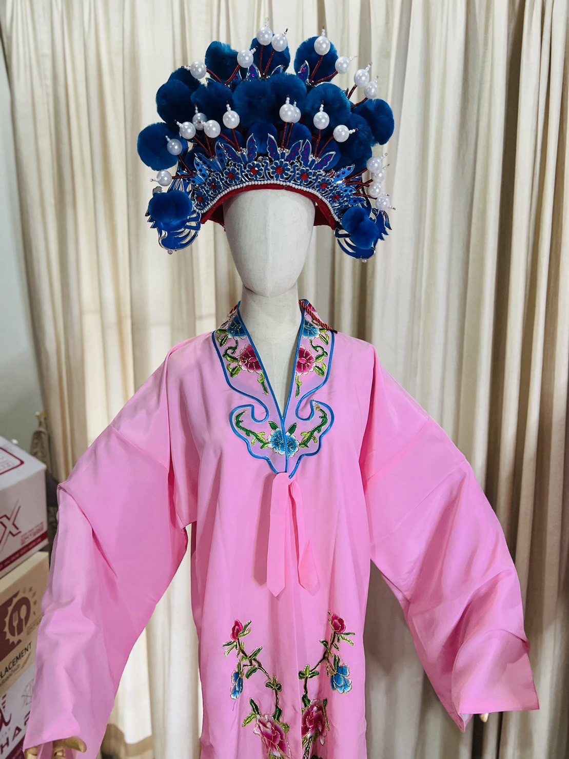 #ชุดฮั่นฝู สีชมพู