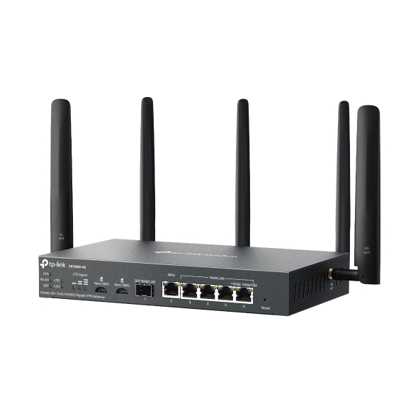ER706W-4G Omada 4G+ Cat6 AX3000 Gigabit VPN Gateway