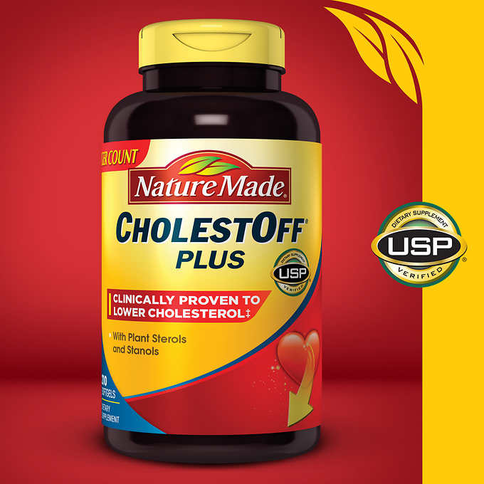 Nature Made CholesterolOff Plus 210 SG หมดอายุ 05/2026