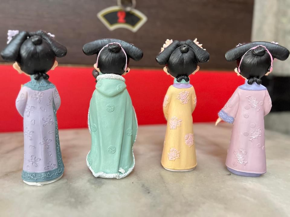 #ตุ๊กตาเรซิ่น นางสนม ชุดที่1