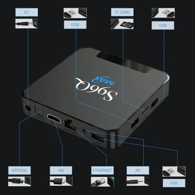 glink atv box S96Q MAX Andoid box Ram 4 rom 32