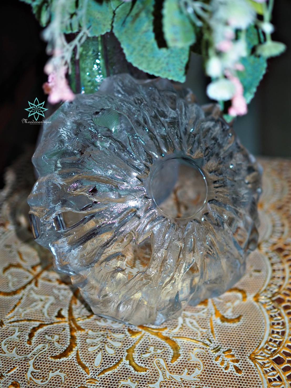 ที่เขี่ยบุหรี่คริสตัล HOYA ผลิตในประเทศญี่ปุ่น