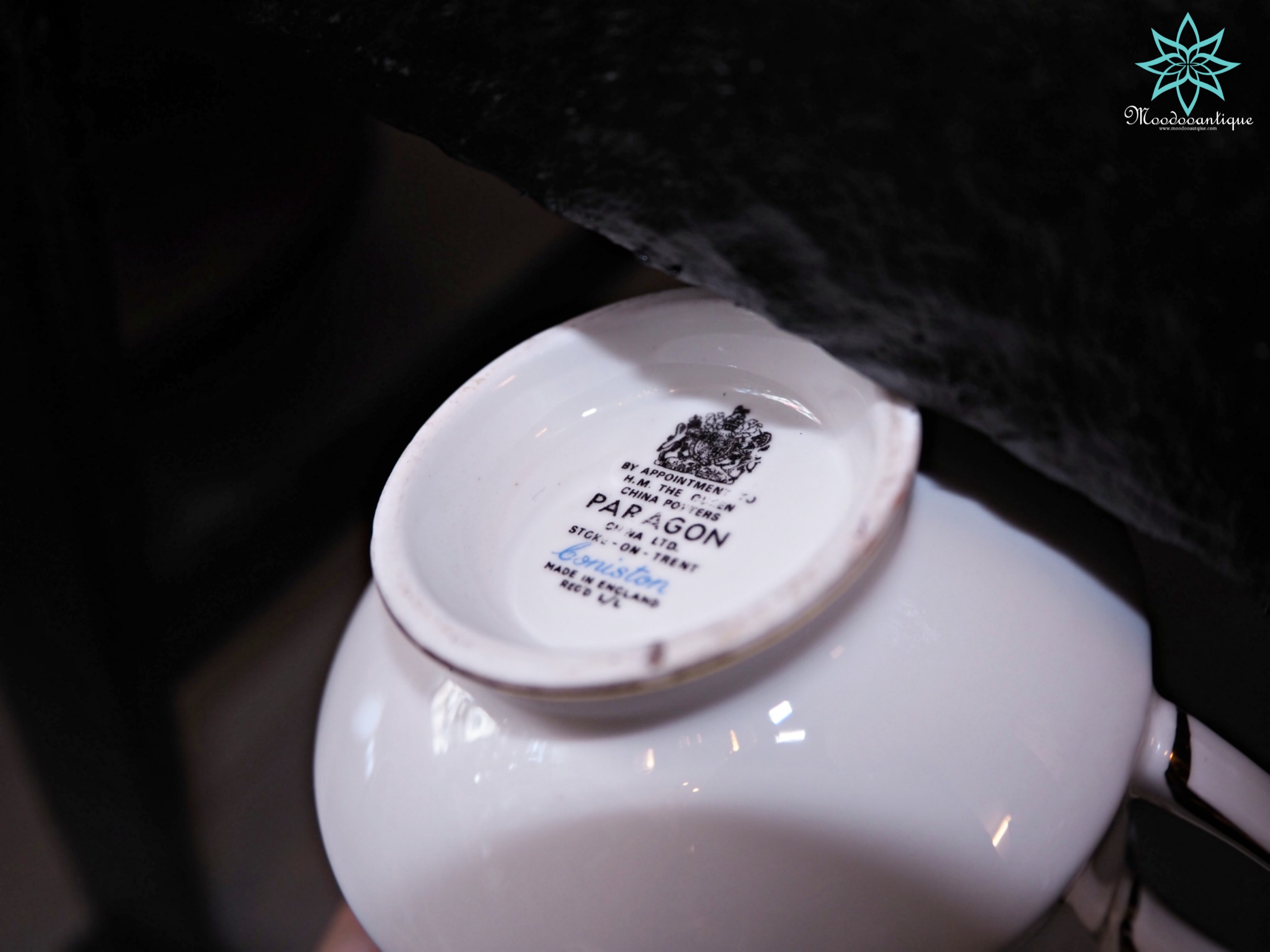 Tea cup PARAGON china stoke - on - trent Coniston made in England