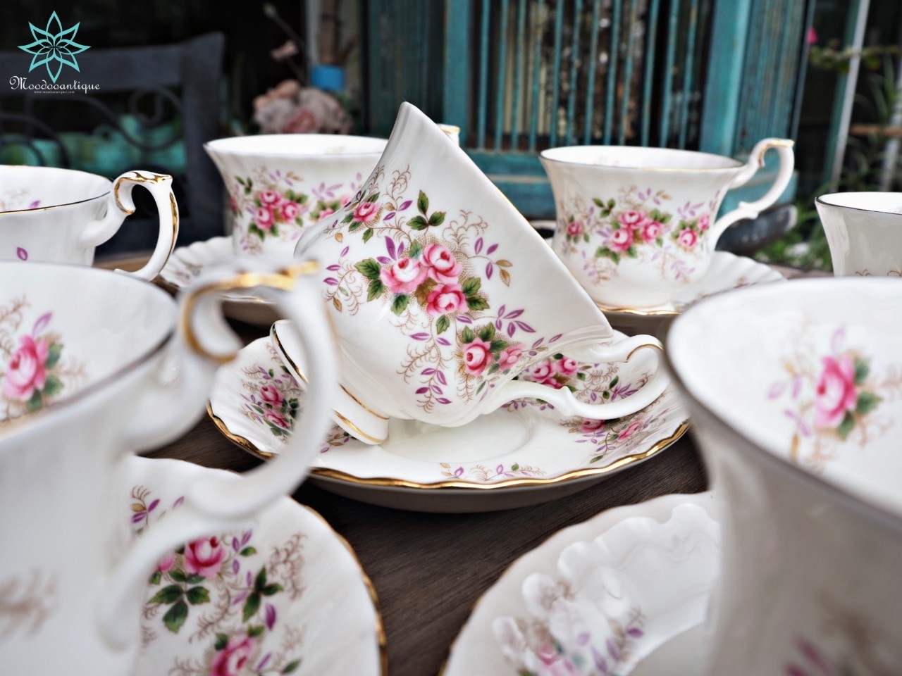 Royal Albert Bone China England Lavender Rose (ลายนี้เลิกผลิตแล้ว)