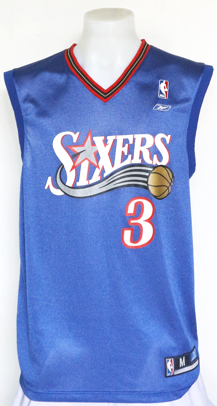 เสื้อบาสเกตบอล NBA Philadelphia 76ers ของ Allen Iverson