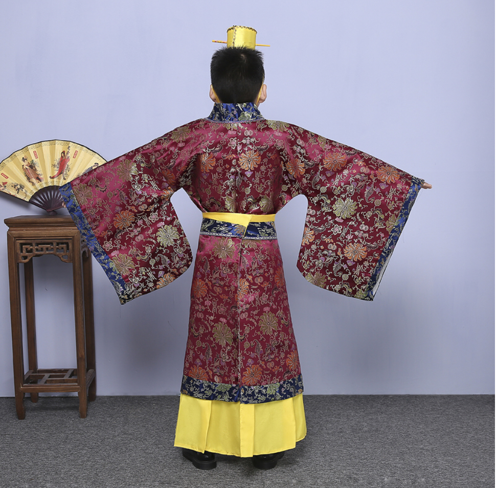 ชุดจักรพรรดิเด็ก สีแดง รหัส BB 80