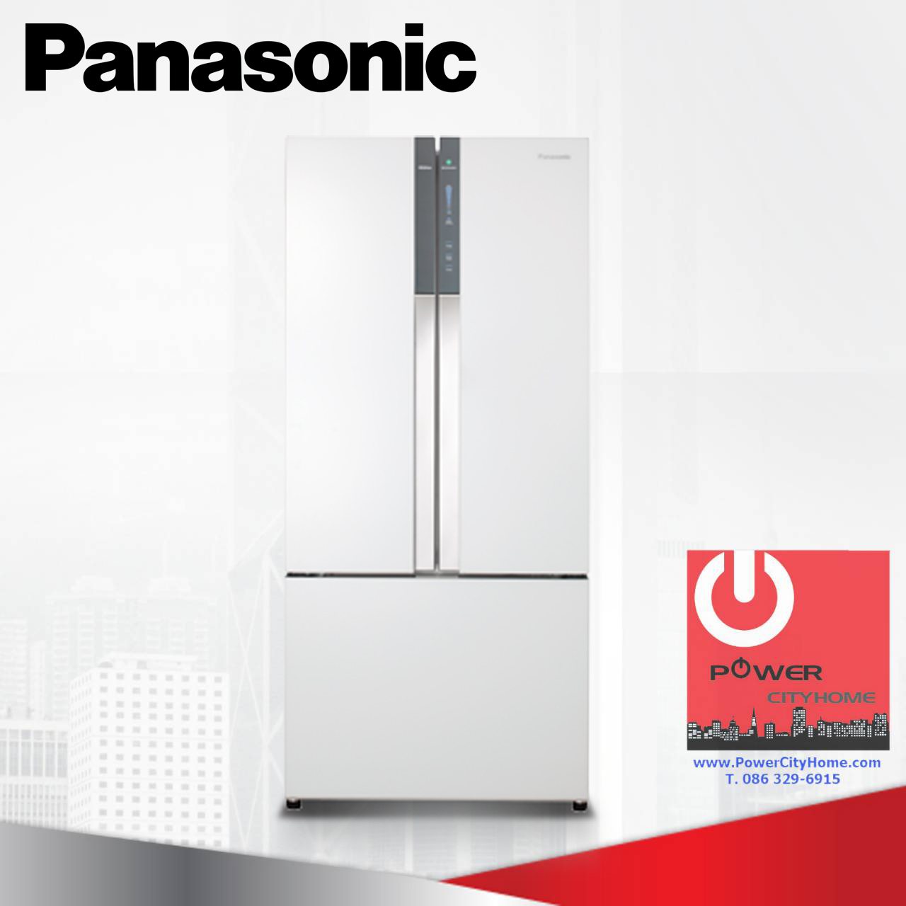 ตู้เย็น Panasonic 17.3 คิว 3 ประตู รุ่น NR-CY558G