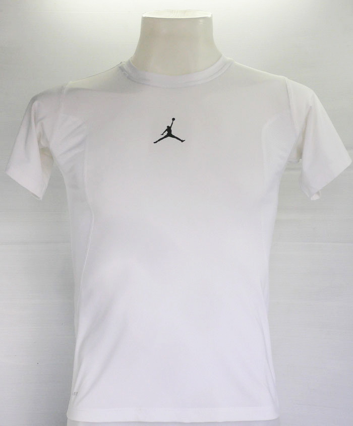 เสื้อรัดกล้ามเนื้อ JORDAN แขนสั้น สีขาว ไซส์ S