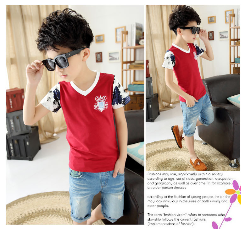 เสื้อยืดแขนสั้นเด็ก Size 110,120,130,140