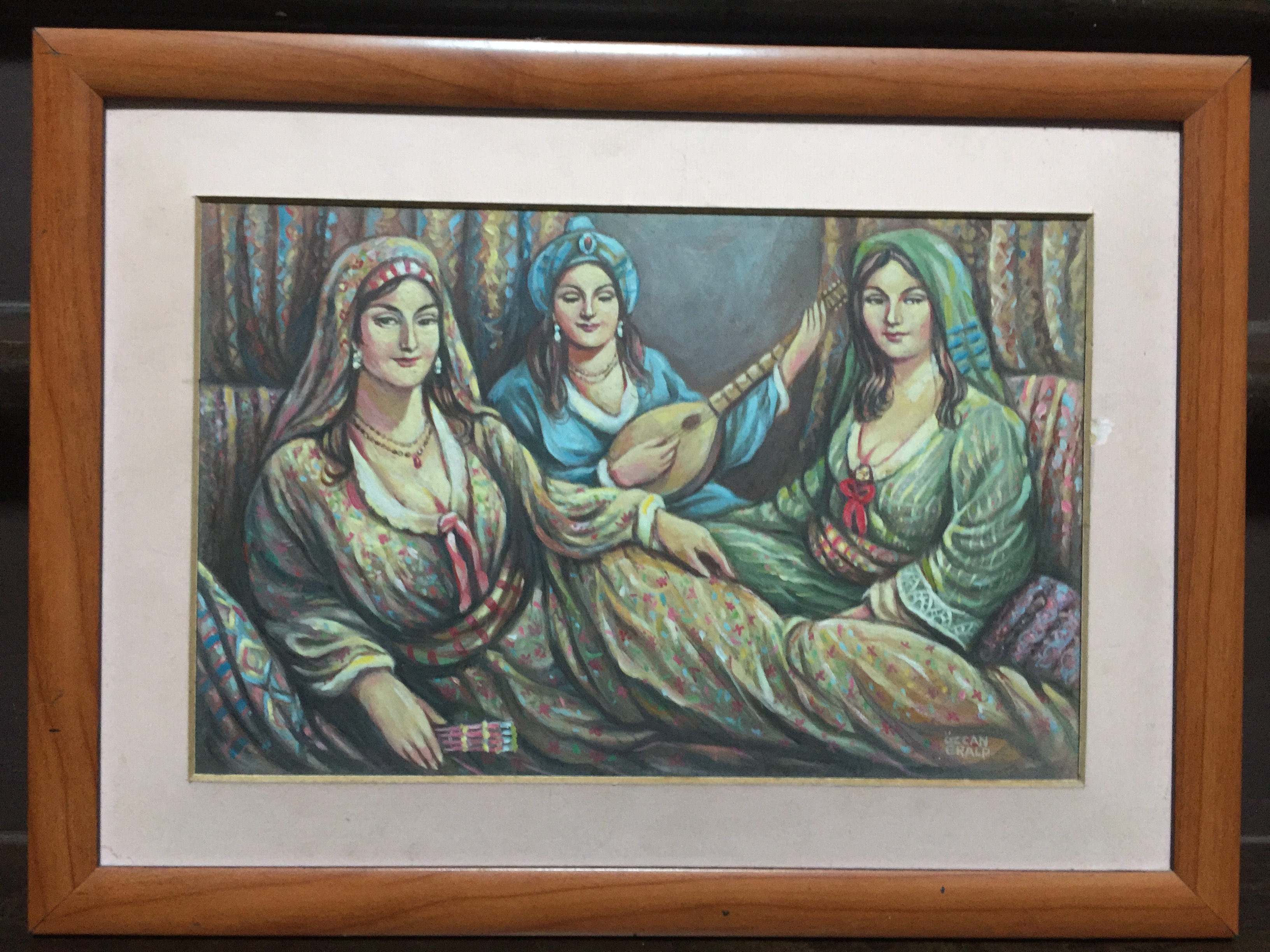 ภาพวาดของศิลปิน Özcan Eralp