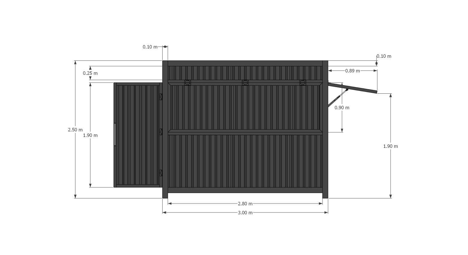 ร้านค้าสำเร็จรูป UC-06 ประกอบใหม่ ขนาด 2*3 เมตร สั่งสีได้ตามต้องการ ไม่รวมค่าจัดส่ง *** ค่าจัดส่งโดยรถเฮี๊ยบ 18000-21000บาท