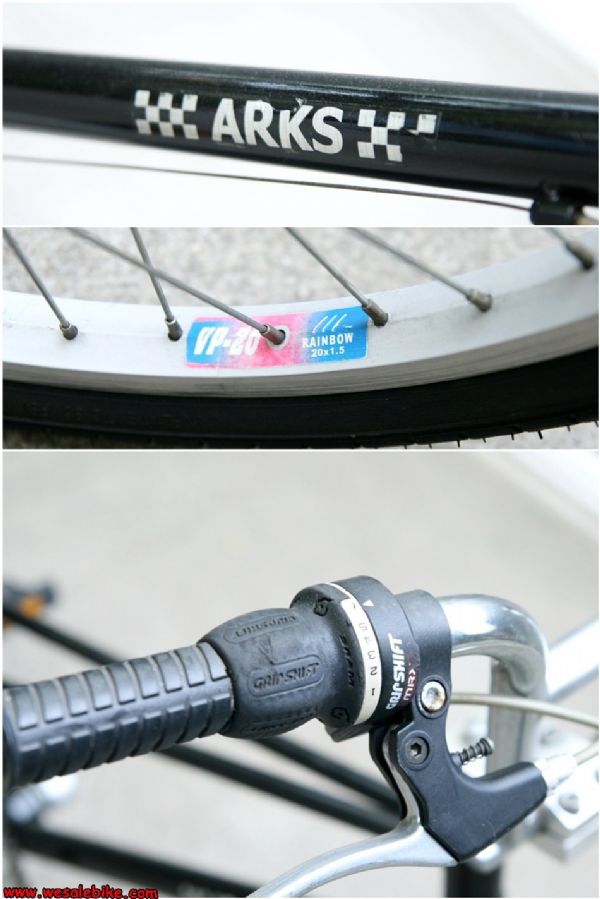 จักรยาน ARKS ล้อ20นิ้ว ทรงผ่าหวาย 6เกียร์