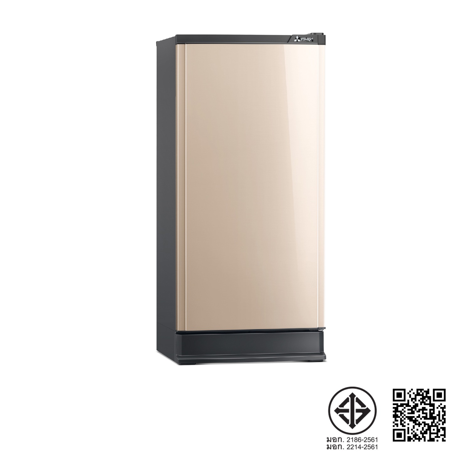 ตู้เย็น Mitsubishi 1ประตู STANDARD รุ่น MR-18TA ความจุ 172/6.1 (ลิตร/คิว)