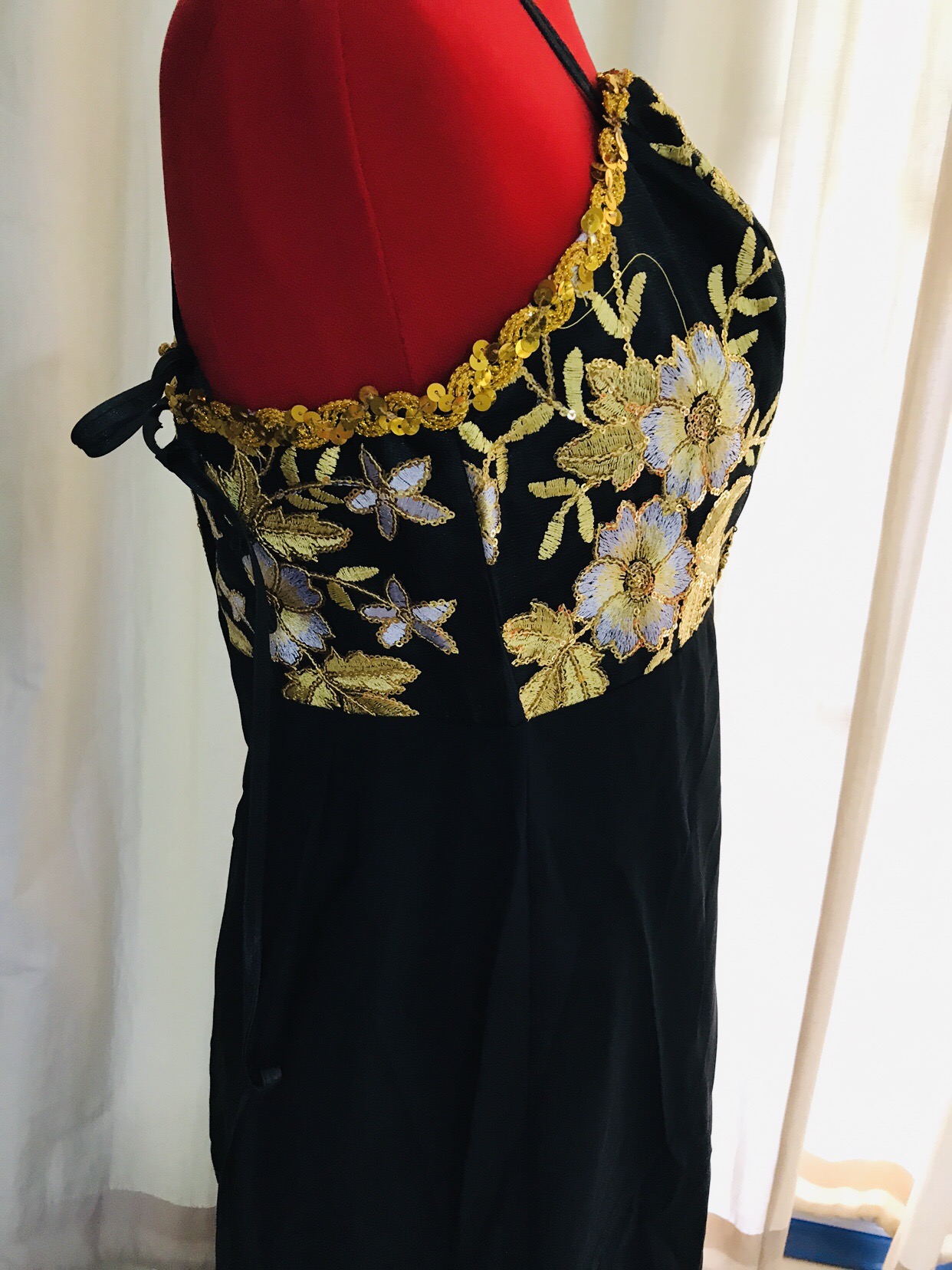 ชุดราชินีถัง สีดำ รหัส RPN 274 สินค้าพร้อมส่ง