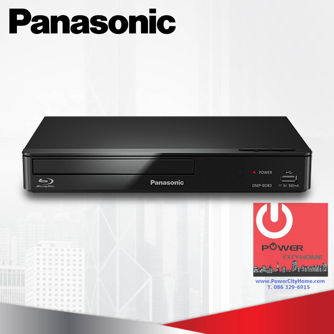 DVD Blu-ray Panasonic รุ่น DMP-BD83GJ
