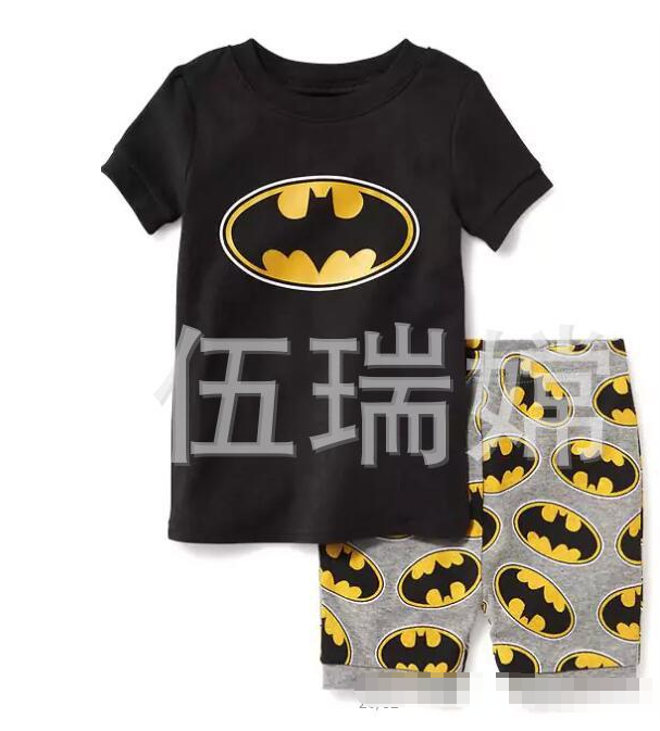 ชุดนอนเด็กเล็ก แขนสั้น ขาสั้น Size 2T,3T