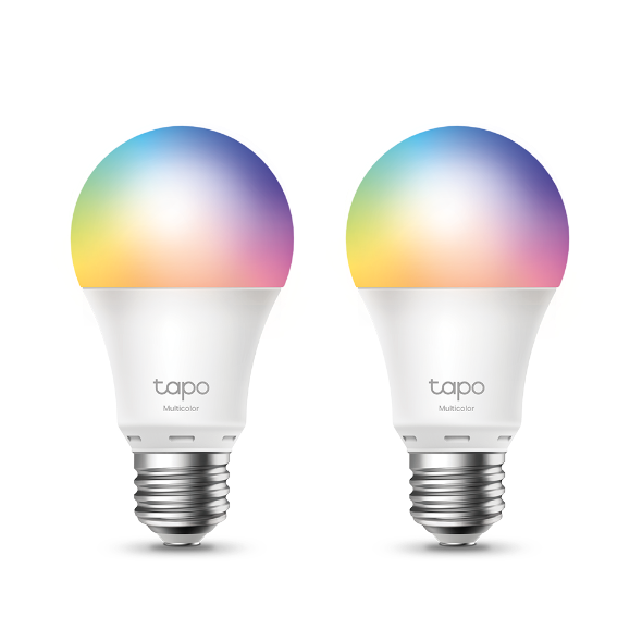 Tapo L530E(2-Pack) Smart Wi-Fi Light Bulb, Multicolor