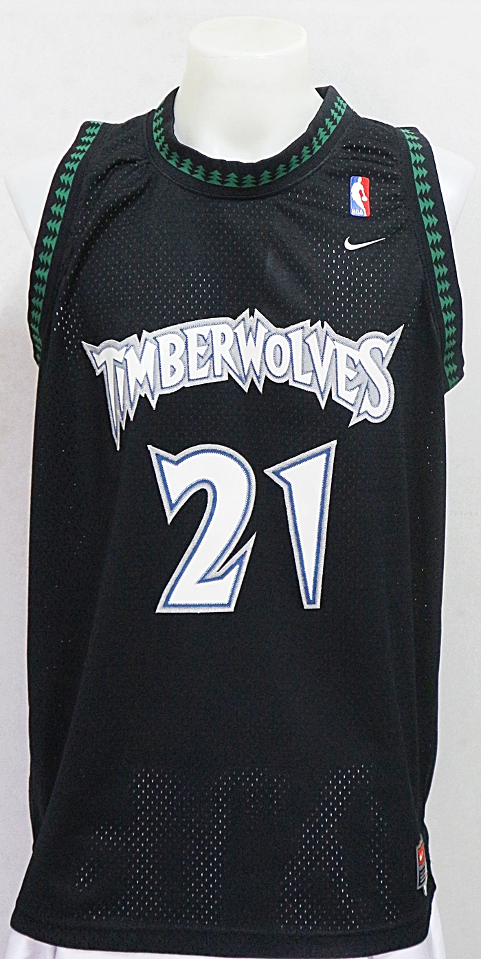 เสื้อบาสเกตบอล NBA Minnesota Timberwolves ของ Kevin Garnett