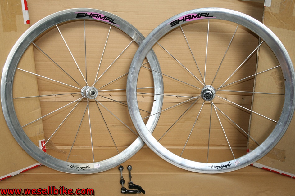 ล้อเสือหมอบ Campagnolo Shamal ยางฮาล์ฟ พร้อมแกนปลด