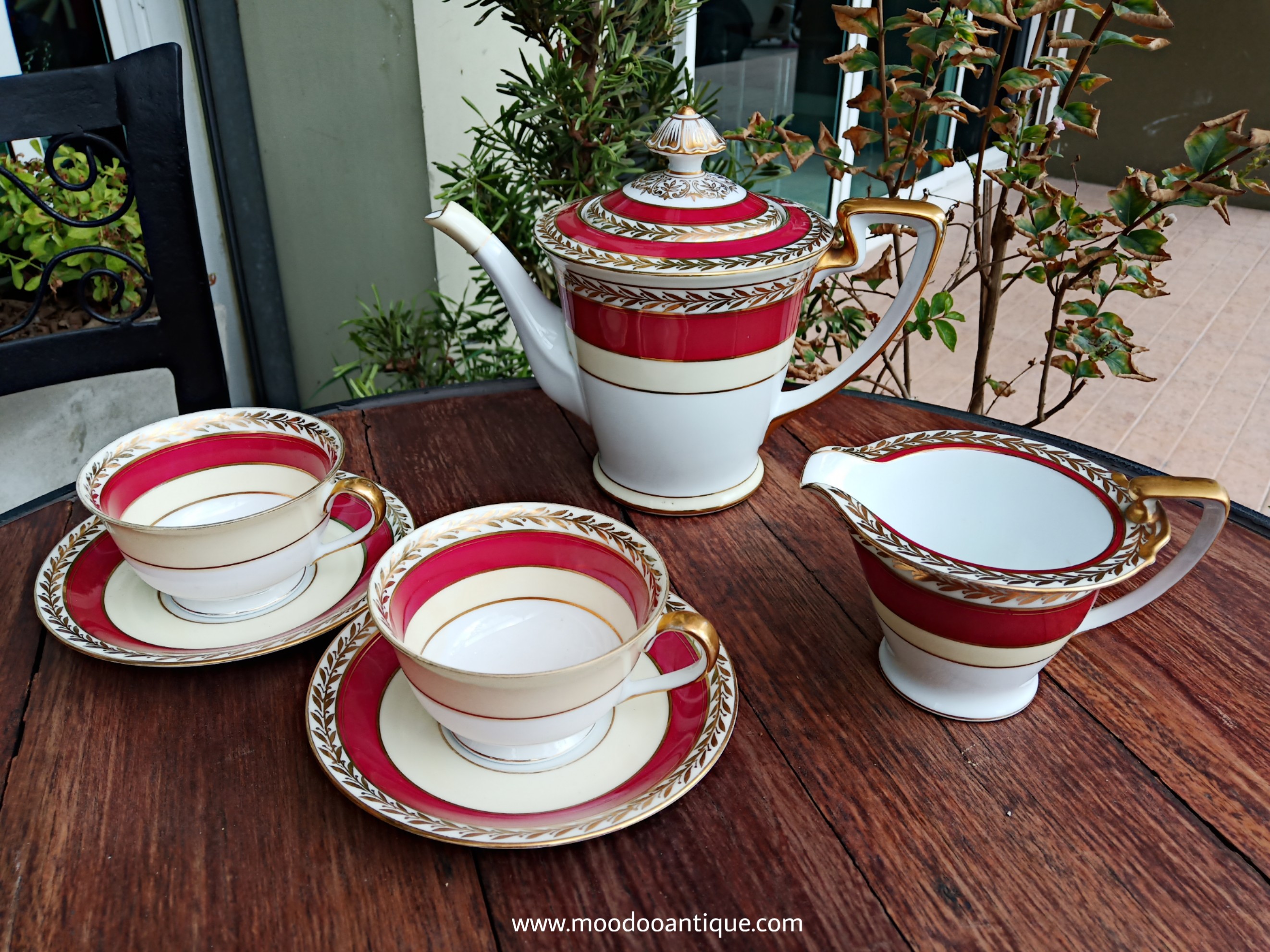 ชุดเสริฟชากาแฟ NORITAKE JAPAN