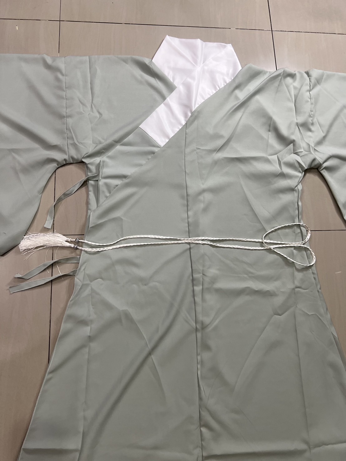 ชุดคุณชายราชวงค์หมิง สีเขียว รหัส IN 48สินค้าพร้อมส่ง