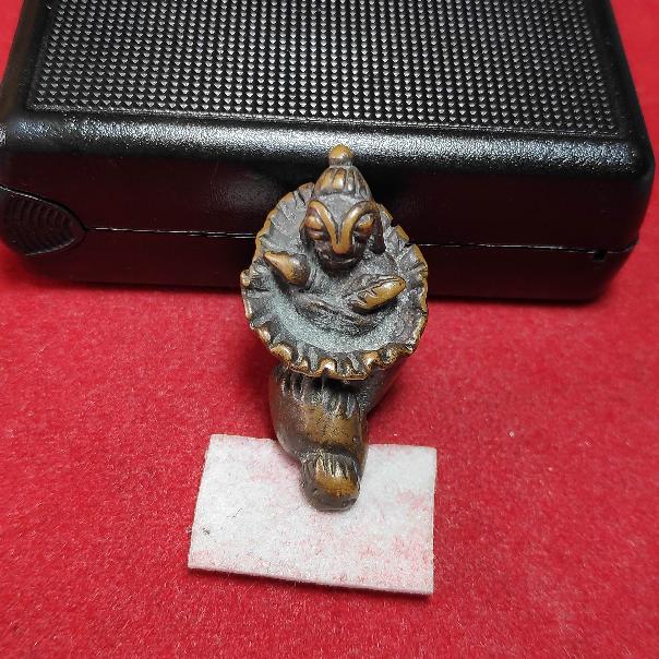 รูปหล่ออุปคุตหลังยันต์หลวงพ่ออิ่มวัดหัวเขา