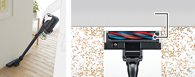 เครื่องดูดฝุ่น ชนิดไร้สาย ฮิตาชิ 18 โวลต์ 0.15 ลิตร รุ่น PV-XFL300 Made in Japan