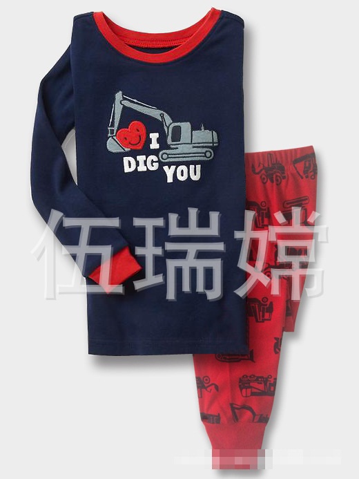 ชุดนอนเด็กเล็ก แขนยาว ขายาว Size 2T,3T