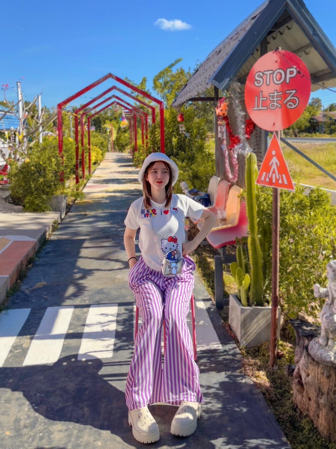 เซตเสื้อเอวย่น น้องตี้ กางเกงขายาวผ้าไหมอิตาลี่ อก32-38 เอว24-34 สพ44 กางเกงยาว40