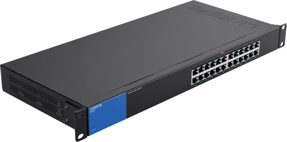 Gigabit Switching Hub LINKSYS (LGS124-AP) 24 Port (17'')