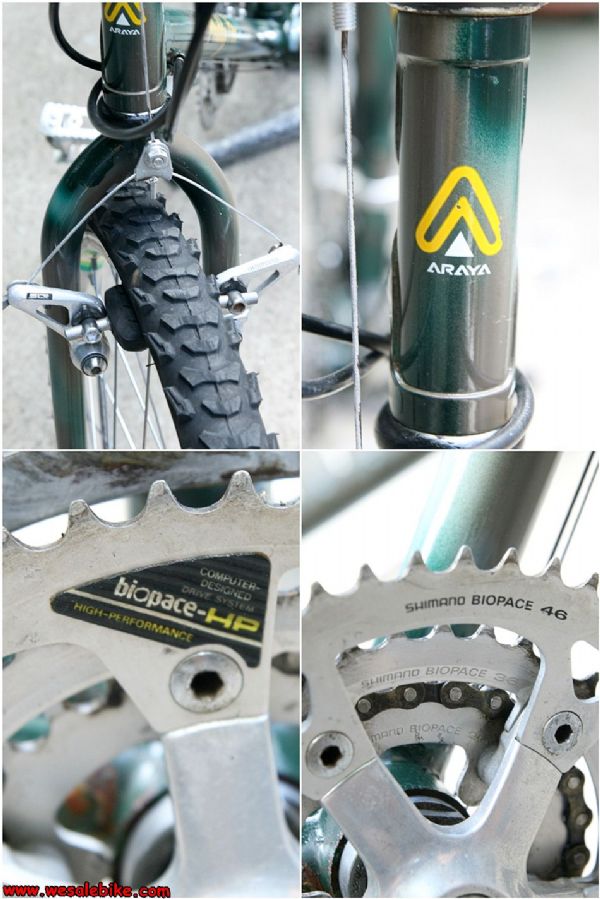 จักรยาน ARAYA Moddy Fox ตัวถังTange ล้อ26นิ้ว ไซส์ S