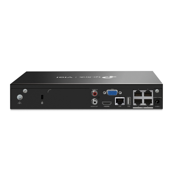 VIGI NVR1004H-4P VIGI 4 Channel PoE+ Network Video Recorder