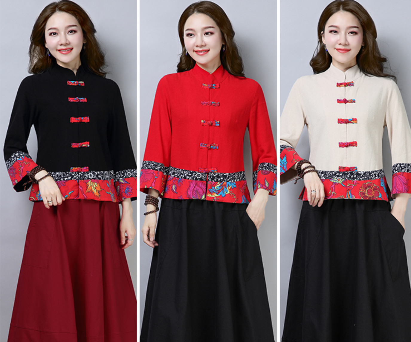 เสื้อผ้าฝ้ายสีดำ รหัส BA62