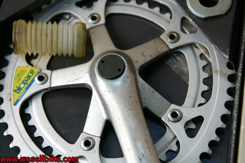 จานหน้า Shimano 105 Biopace