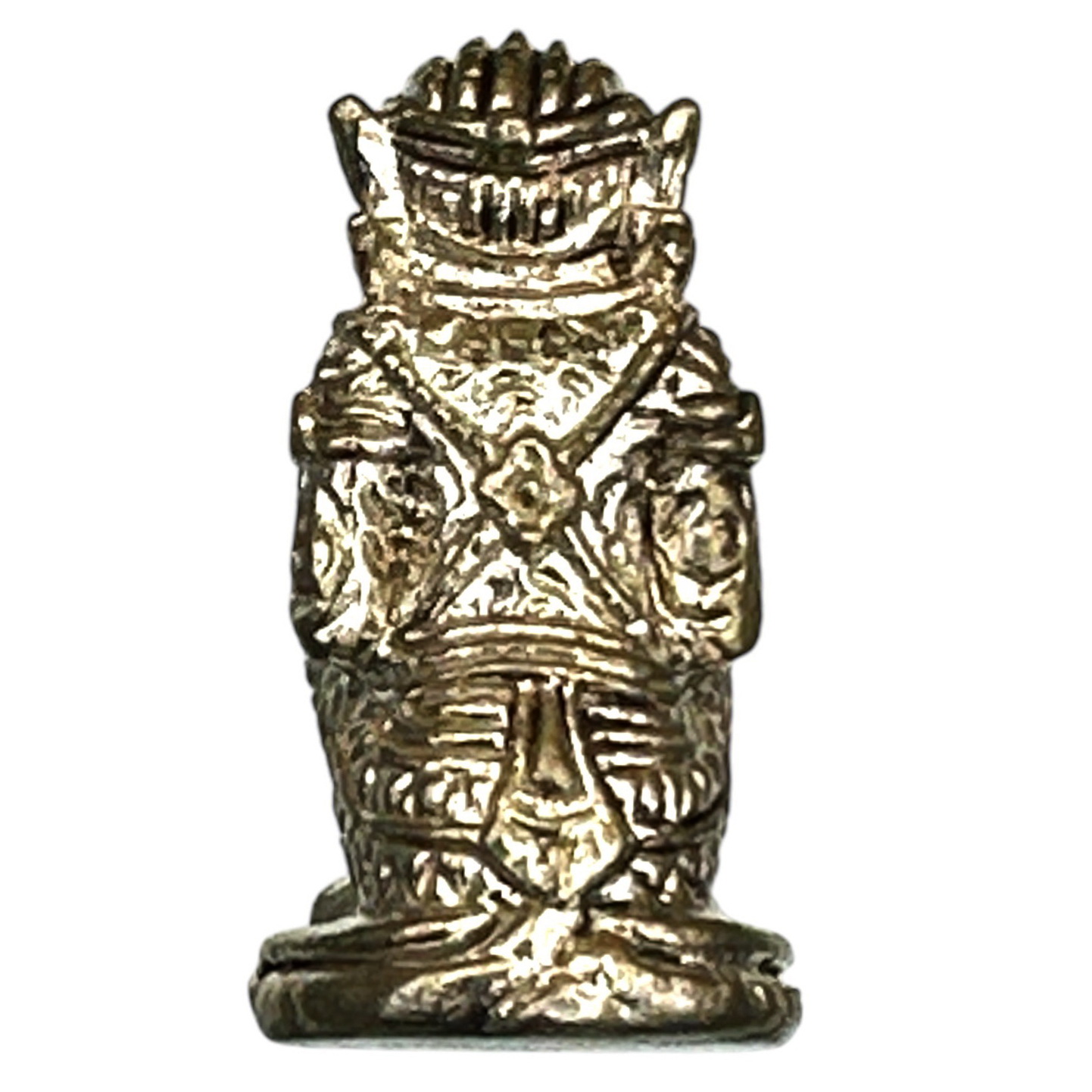 หนุมานลอยองค์อุดกริ่ง พิมพ์ใหญ่ เนื้อสัมฤทธิ์รมดำ หลวงปู่นน จนฺทวิโร วัดเขาพรานธูป จ.ประจวบคีรีขันธ์