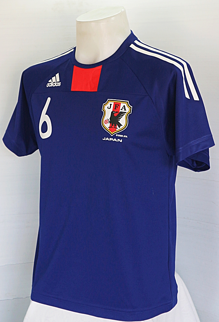 เสื้อฟุตบอล ADIDAS WORLD CUP 2010 ทีมชาติญี่ปุ่น UCHIDA No.6 ไซส์ M รอบอก 40 นึ้ว
