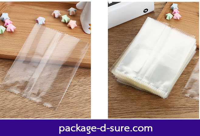 โปรโมชั่น//ถุงซีลกลาง ขอบหยัก 8.5x11 เนื้อใส แพ็ค 100 ใบ