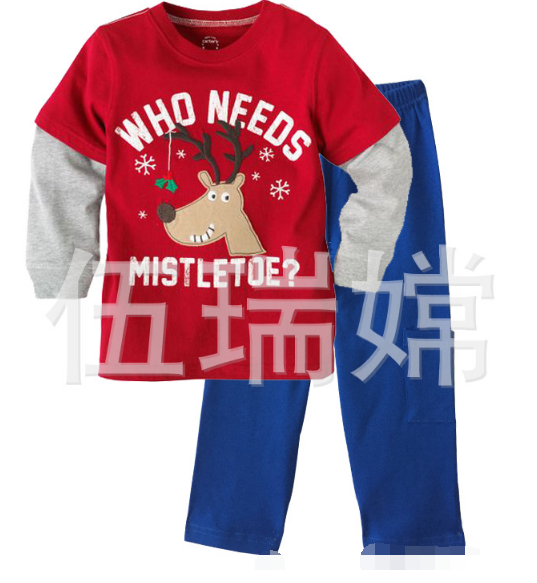 ชุดนอนเด็กเล็ก แขนยาว ขายาว Size 2T,4T,5T