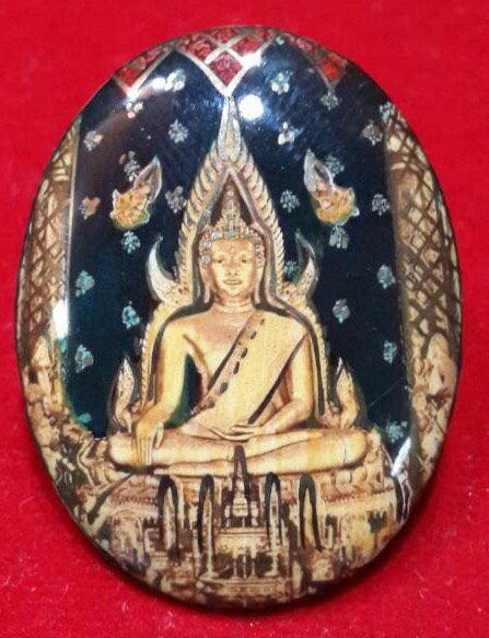 ล๊อกเก็ตพระพุทธชินราชวัดพระศรีรัตนมหาธาตุ ปี2515จำนวน3เหรียญ