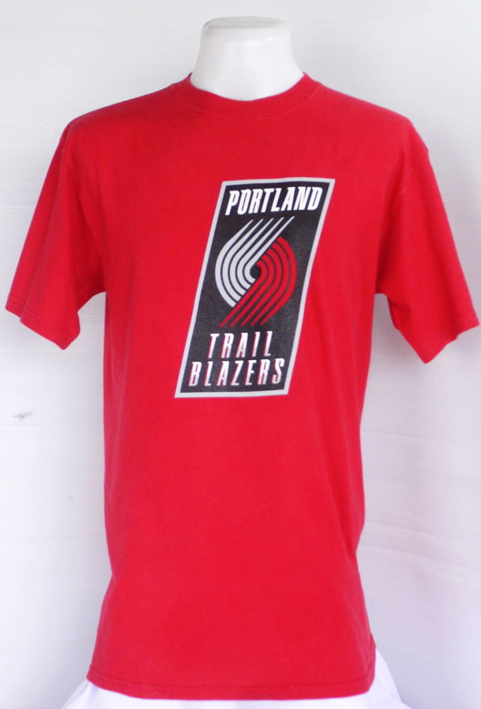 เสื้อยืดบาสเกตบอล NBA PORTLAND TRAIL BLAZER ไซส์ L รอบอก 42 นึ้ว