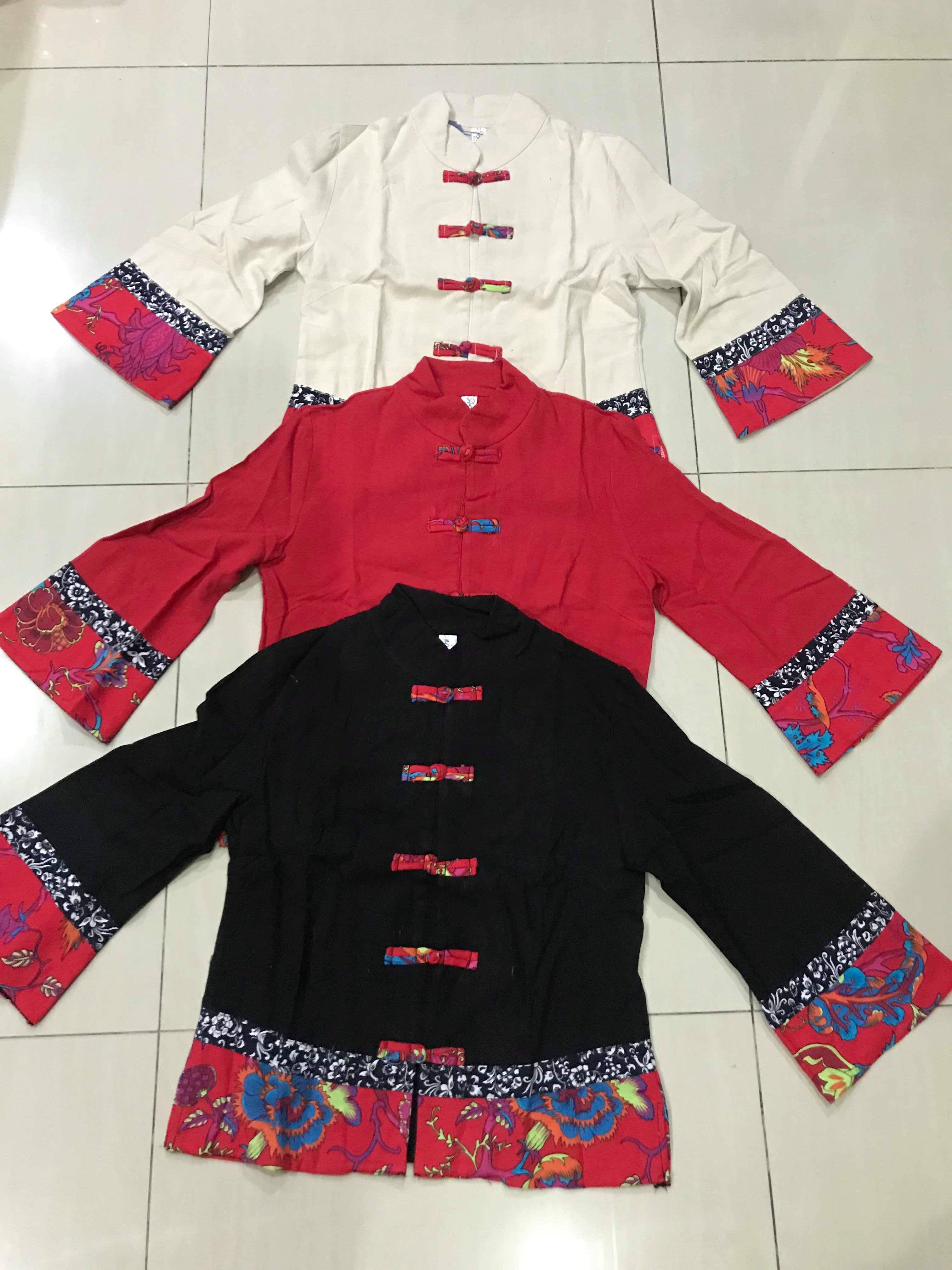 เสื้อผ้าฝ้ายสีดำ รหัส BA62