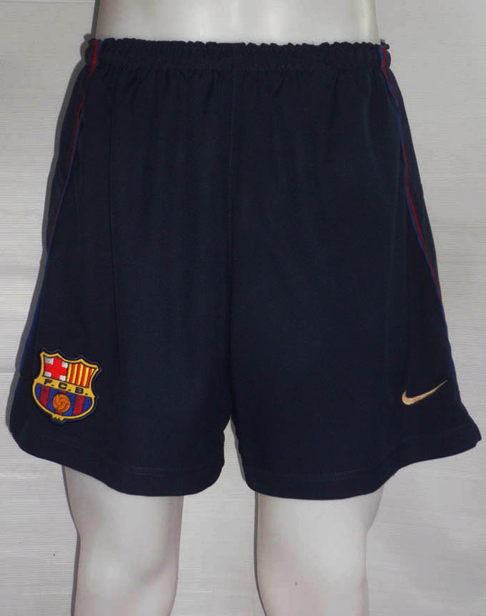 กางเกงฟุตบอล NIKE FC BARCELONA 2006/2007 ไซส์ L รอบเอว 28-38 นิ้ว