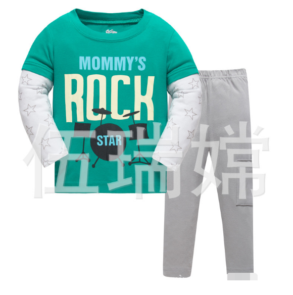 ชุดนอนเด็กเล็ก แขนยาว ขายาว Size 2T,4T